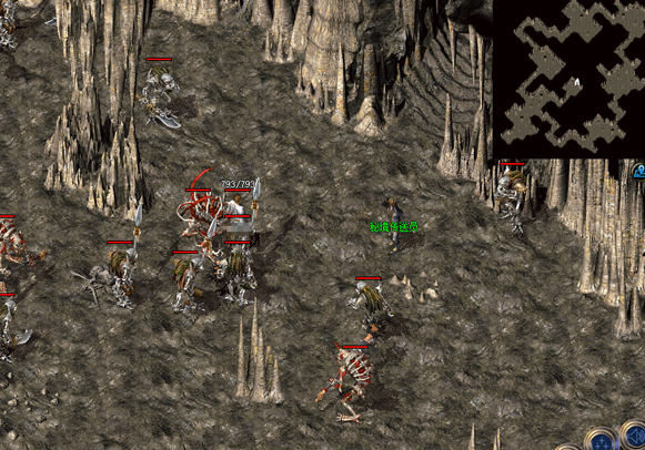 <b>地图聚集于开始的玛法砍掉了大量导致数值胀大的冗余成长线</b>